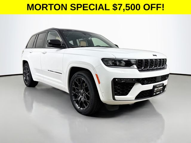 Bright White Clearcoat 2026 Jeep Grand Cherokee SUV / Crossover Four-Wheel Drive 8-Speed Automatic
