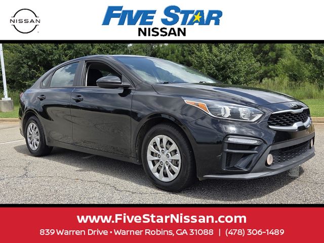 Aurora Black 2020 Kia Forte Sedan Front-Wheel Drive Continuously Variable Transmission