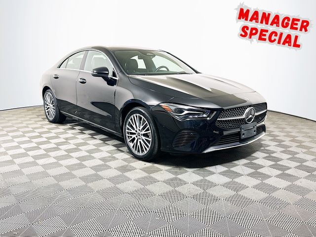 Black 2025 Mercedes-Benz CLA Coupe Front-Wheel Drive 8-Speed Dual Clutch