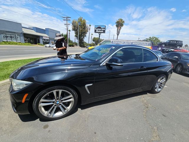 Black Sapphire Metallic 2015 BMW 4 Series Convertible Rear-Wheel Drive 8-Speed Automatic