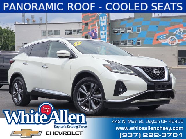Pearl White Tricoat 2023 Nissan Murano SUV / Crossover All-Wheel Drive Continuously Variable Transmission