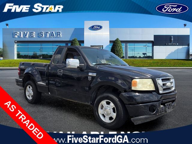 Black Clearcoat 2007 Ford F-150 Pickup Truck Rear-Wheel Drive 4-Speed Automatic Overdrive