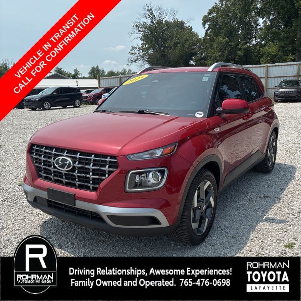 Scarlet Red Pearl 2023 Hyundai Venue SUV / Crossover Front-Wheel Drive Continuously Variable Transmission