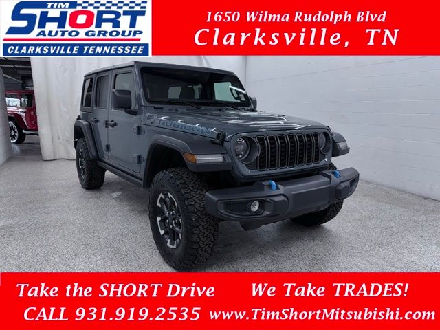 Anvil Clear Coat 2025 Jeep Wrangler 4xe Rubicon 4WD SUV / Crossover Four-Wheel Drive 8-Speed Automatic