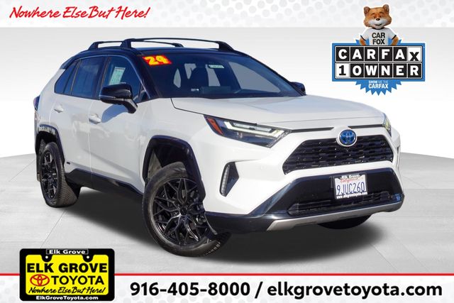 used 2024 Toyota RAV4 Hybrid car, priced at $40,000