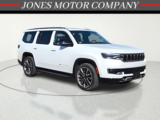 Bright White Clearcoat 2023 Jeep Wagoneer Series II RWD SUV / Crossover 4X2 8-Speed Automatic