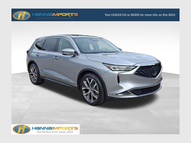 Silver 2022 Acura MDX SUV / Crossover Front-Wheel Drive Automatic