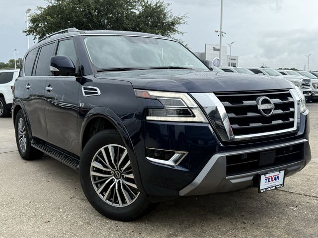 2022 Nissan Armada SL Blue at Bravo Nissan