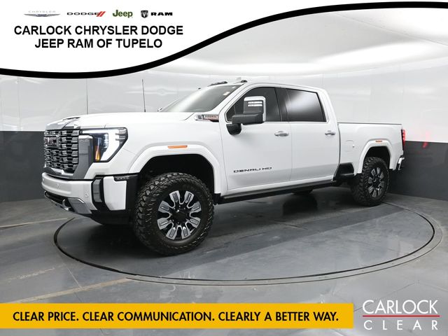 Summit White 2024 GMC Sierra 2500HD Pickup Truck Four-Wheel Drive Automatic