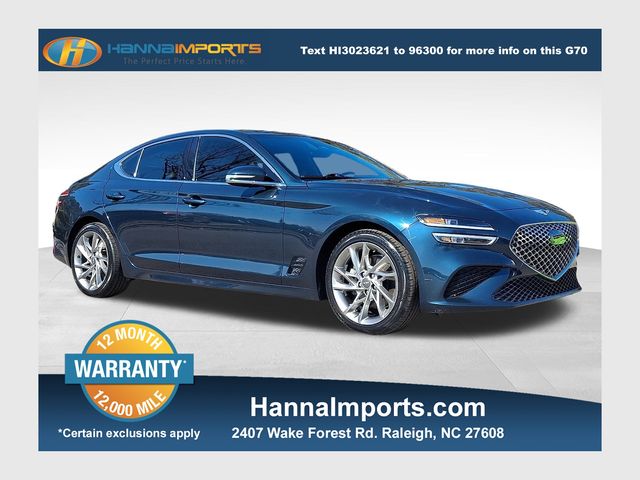 2022 Genesis G70 2.0T RWD