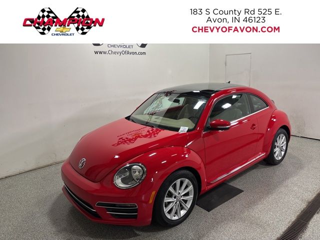 Tornado Red 2019 Volkswagen Beetle 2.0T SE Hatchback FWD Hatchback Front-Wheel Drive 6-Speed Automatic