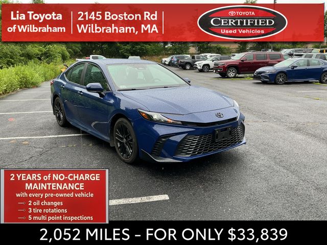 Reservoir Blue 2026 Toyota Camry Sedan Front-Wheel Drive Continuously Variable Transmission