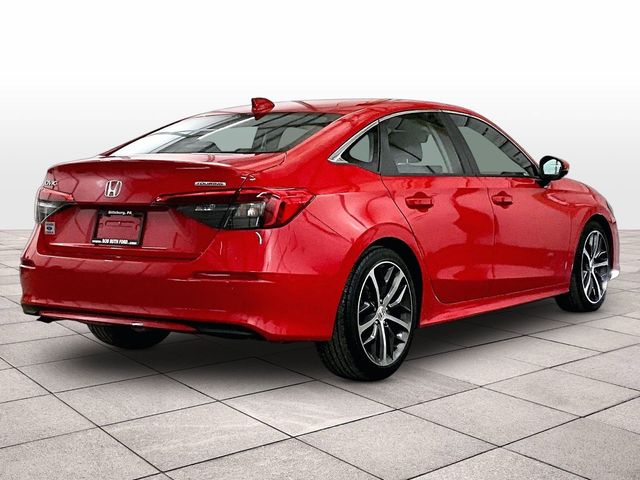2024 Honda Civic Touring Red at South Hills Kia