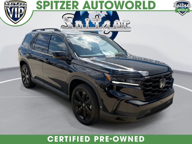 Black 2025 Honda Pilot SUV / Crossover All-Wheel Drive Automatic