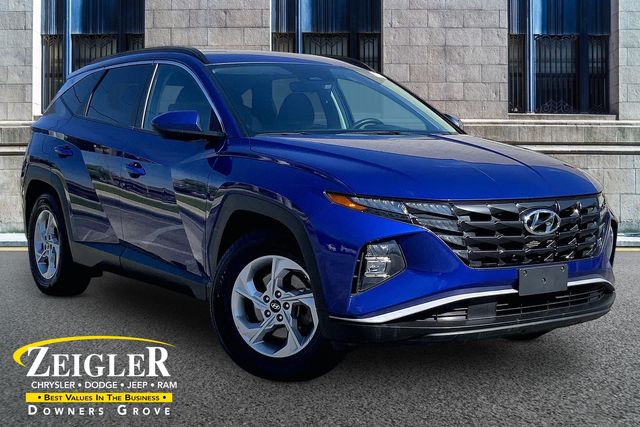 Intense Blue 2024 Hyundai Tucson SUV / Crossover Front-Wheel Drive 8-Speed Automatic