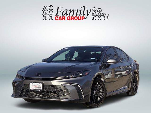 Gray 2025 Toyota Camry SE FWD Sedan Front-Wheel Drive Continuously Variable Transmission