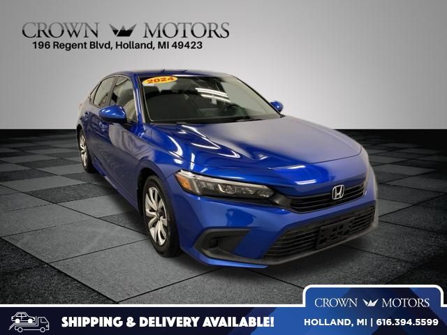 2024 Honda Civic Sedan Front-Wheel Drive Continuously Variable Transmission
