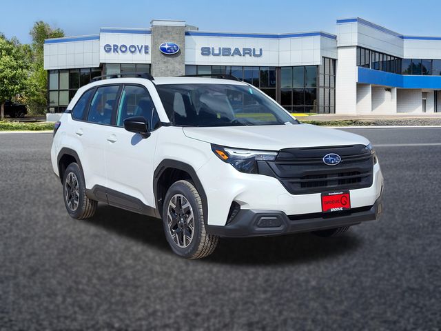 Crystal White Pearl 2026 Subaru Forester SUV / Crossover All-Wheel Drive Continuously Variable Transmission