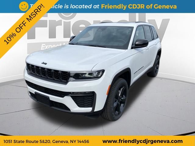 Bright White Clearcoat 2026 Jeep Grand Cherokee SUV / Crossover Four-Wheel Drive 8-Speed Automatic
