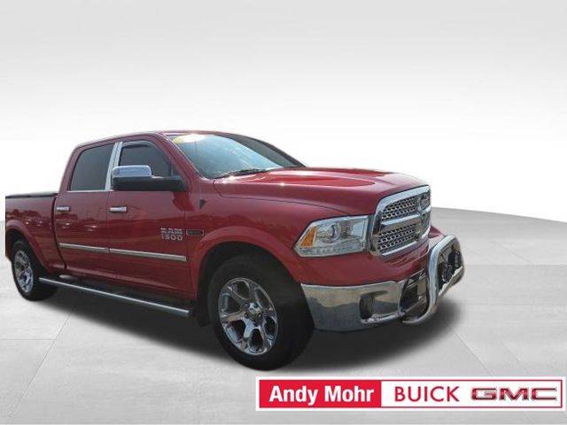 Flame Red Clearcoat 2016 RAM 1500 Pickup Truck Four-Wheel Drive 8-Speed Automatic