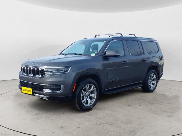 Baltic Gray Metallic Clearcoat 2022 Jeep Wagoneer Series II 4WD SUV / Crossover Four-Wheel Drive 8-Speed Automatic