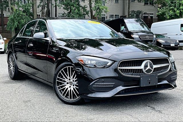 Black 2026 Mercedes-Benz C-Class Sedan All-Wheel Drive 9-Speed Automatic