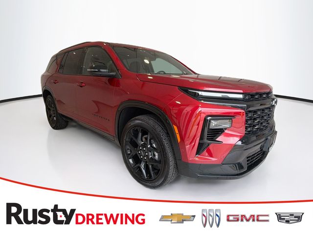 Radiant Red 2025 Chevrolet Traverse SUV / Crossover Four-Wheel Drive 8-Speed Automatic