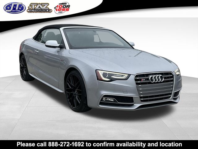 Silver 2015 Audi S5 3.0T quattro Premium Plus Cabriolet AWD Convertible All-Wheel Drive 7-Speed Automatic