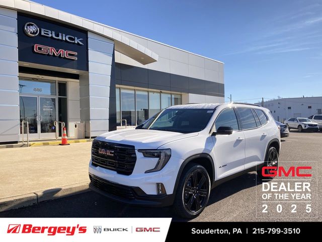 Summit White 2026 GMC Acadia SUV / Crossover Four-Wheel Drive 8-Speed Automatic