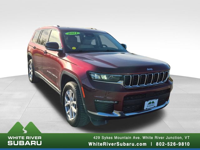 Velvet Red Pearlcoat 2021 Jeep Grand Cherokee L SUV / Crossover Four-Wheel Drive 8-Speed Automatic