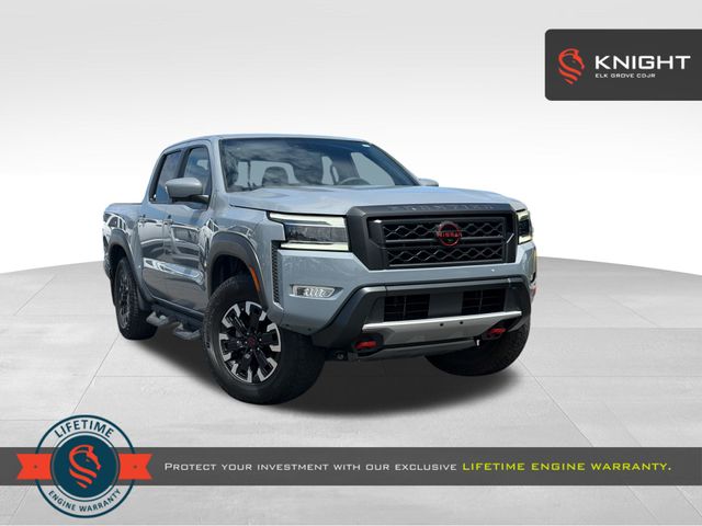 Boulder Gray Pearl 2024 Nissan Frontier Pickup Truck Four-Wheel Drive 9-Speed Automatic Overdrive