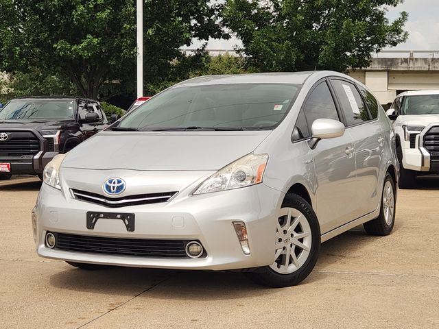 Classic Silver Metallic 2014 Toyota Prius v Wagon Front-Wheel Drive Continuously Variable Transmission