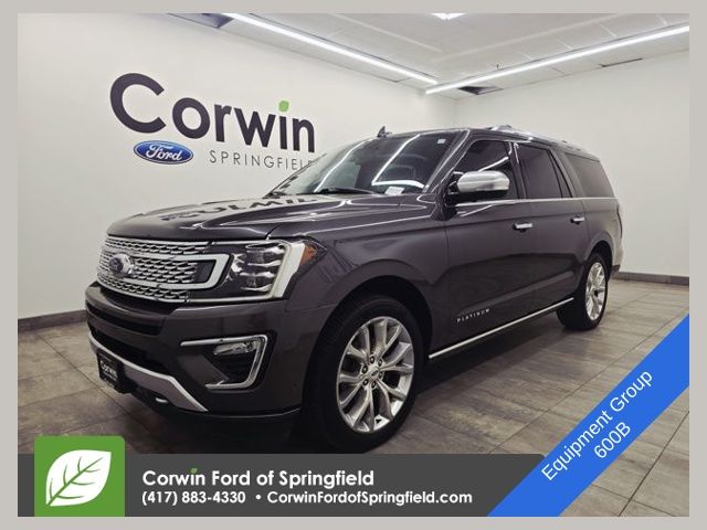 Gray (Magnetic) 2018 Ford Expedition MAX Platinum 4WD SUV / Crossover Four-Wheel Drive Automatic