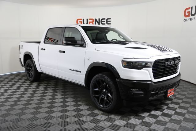 Bright White Clearcoat 2026 RAM 1500 Pickup Truck Four-Wheel Drive 8-Speed Automatic