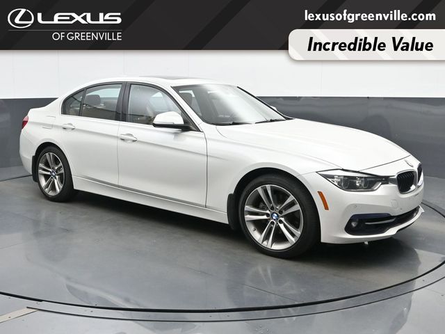 Alpine White 2017 BMW 3 Series Sedan Rear-Wheel Drive 8-Speed Automatic