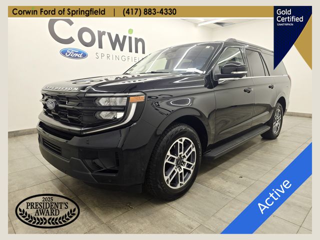 Agate Black Metallic 2025 Ford Expedition SUV / Crossover Four-Wheel Drive Automatic