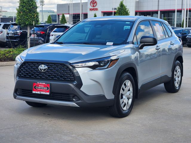 2025 Toyota Corolla Cross L Silver at Classic Toyota Galveston