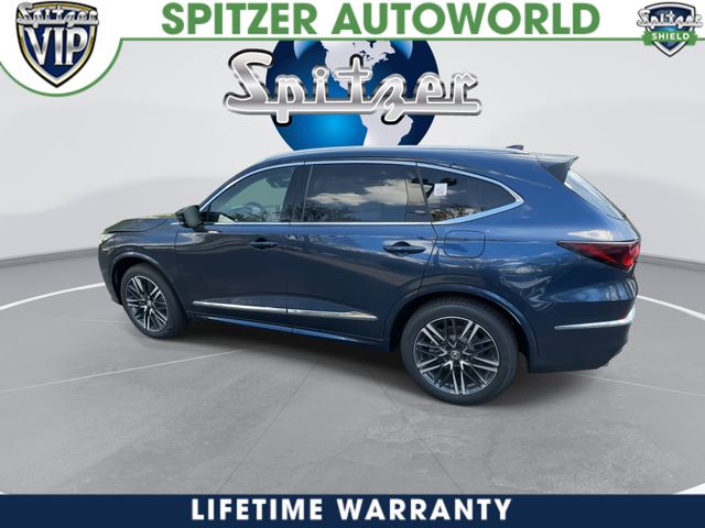2026 Acura MDX Advance Package Blue at Spitzer Acura