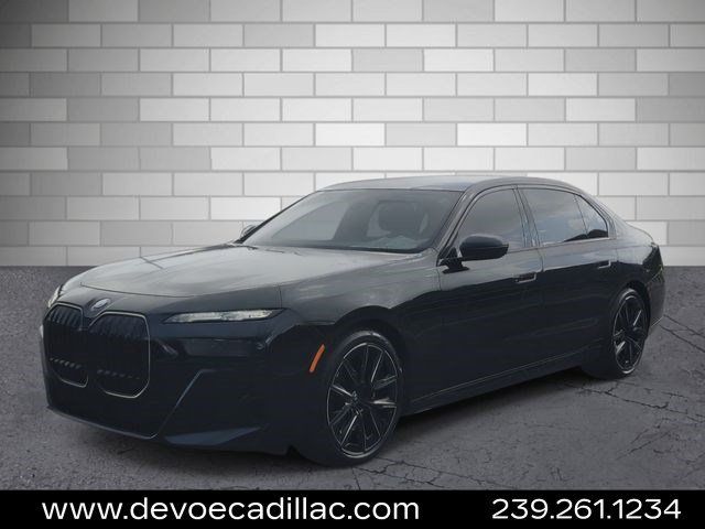 Black Sapphire Metallic 2024 BMW 7 Series Sedan All-Wheel Drive 8-Speed Automatic