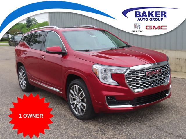 Volcanic Red Tintcoat 2023 GMC Terrain SUV / Crossover All-Wheel Drive 9-Speed Automatic