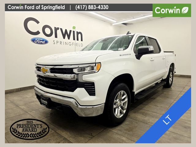 Summit White 2023 Chevrolet Silverado 1500 Pickup Truck Four-Wheel Drive 8-Speed Automatic