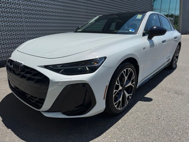 Glacier White Metallic 2026 Audi A6 Sedan All-Wheel Drive 7-Speed Automatic