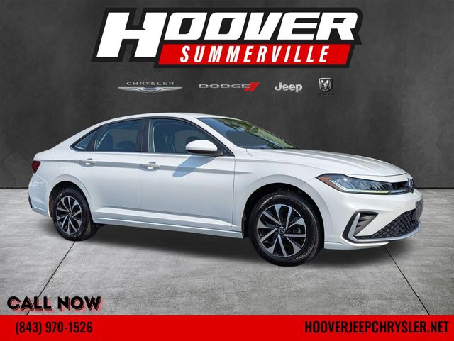Pyrite Silver Metallic 2025 Volkswagen Jetta Sedan Front-Wheel Drive 8-Speed Automatic