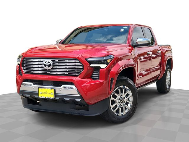 Red 2024 Toyota Tacoma Limited Double Cab 4WD Pickup Truck Four-Wheel Drive 8-Speed Automatic