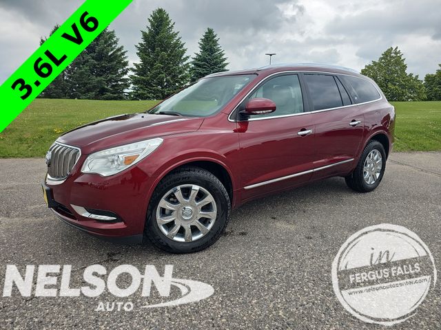 Crimson Red Tintcoat 2017 Buick Enclave SUV / Crossover All-Wheel Drive 6-Speed Automatic Overdrive