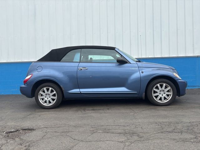 Marine Blue Pearlcoat/Black Cloth Top 2006 Chrysler PT Cruiser Touring Convertible FWD Convertible Front-Wheel Drive 4-Speed Automatic