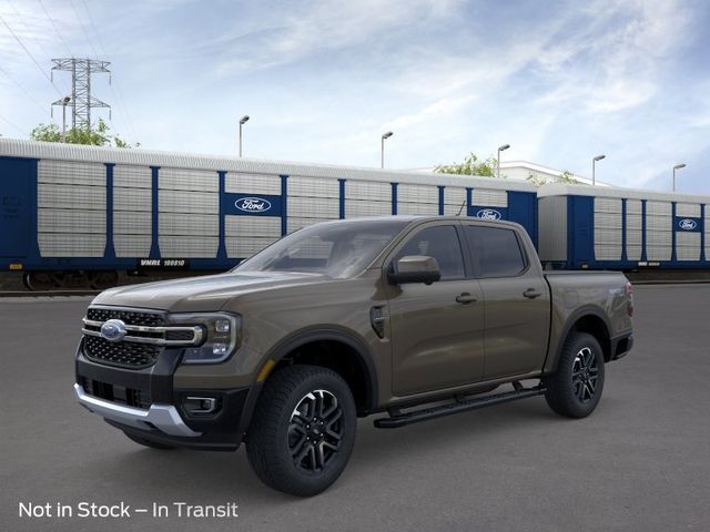 Marsh Gray 2026 Ford Ranger Lariat SuperCrew 4WD Pickup Truck Four-Wheel Drive Automatic