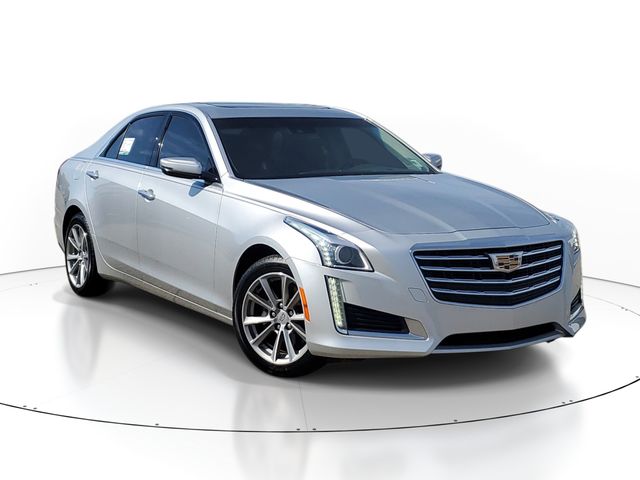 Radiant Silver Metallic 2019 Cadillac CTS Sedan All-Wheel Drive 8-Speed Automatic