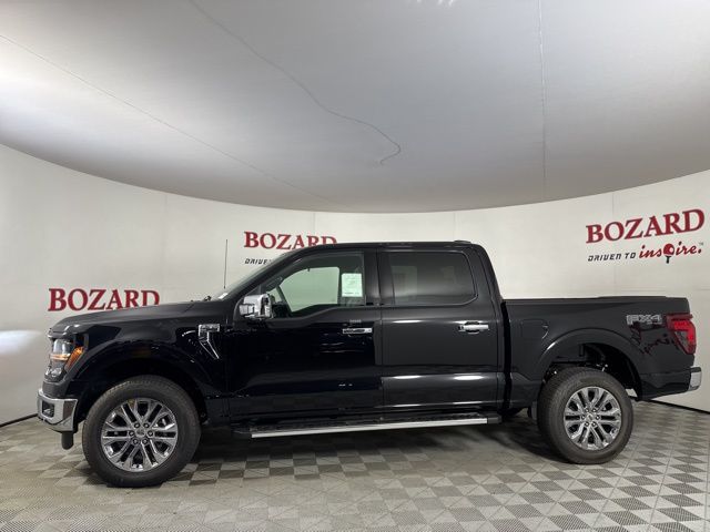 2025 Agate Black Metallic Ford F-150 XLT 4X4 Truck
