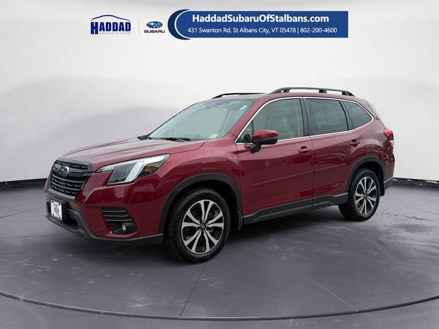 Crimson Red Pearl 2024 Subaru Forester Limited Crossover AWD SUV / Crossover All-Wheel Drive Continuously Variable Transmission